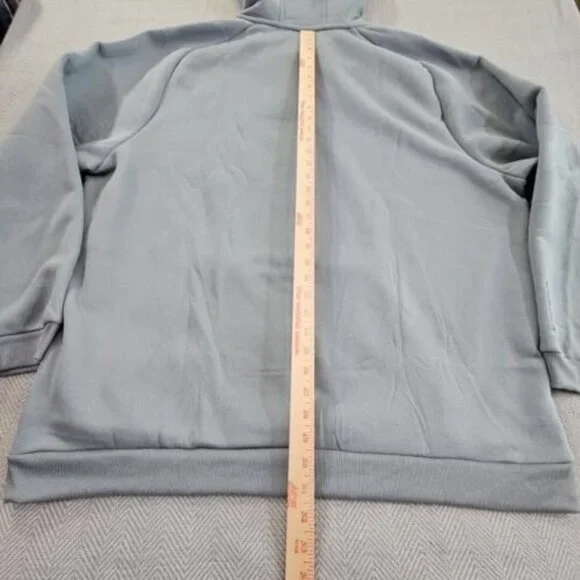 Under Armour Fleece Pro Kanga Hoodie Grey Men's 4XL MSRP $75.00 NWT 1389342 - Picture 12 of 15